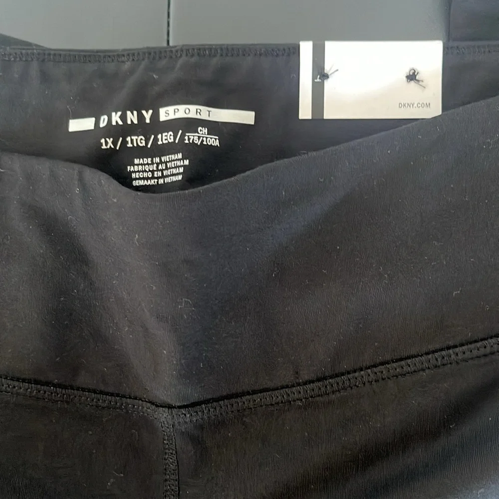 DKNY Sport Black Leggings - Picture 4 of 4